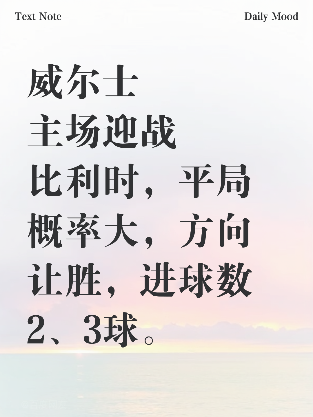 比利时对威尔士比赛结果